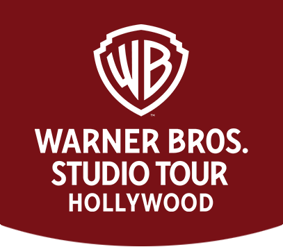 Warner Bros Studio Tour Hollywood WBSTH Tour Cart And Water Tower   Logo 