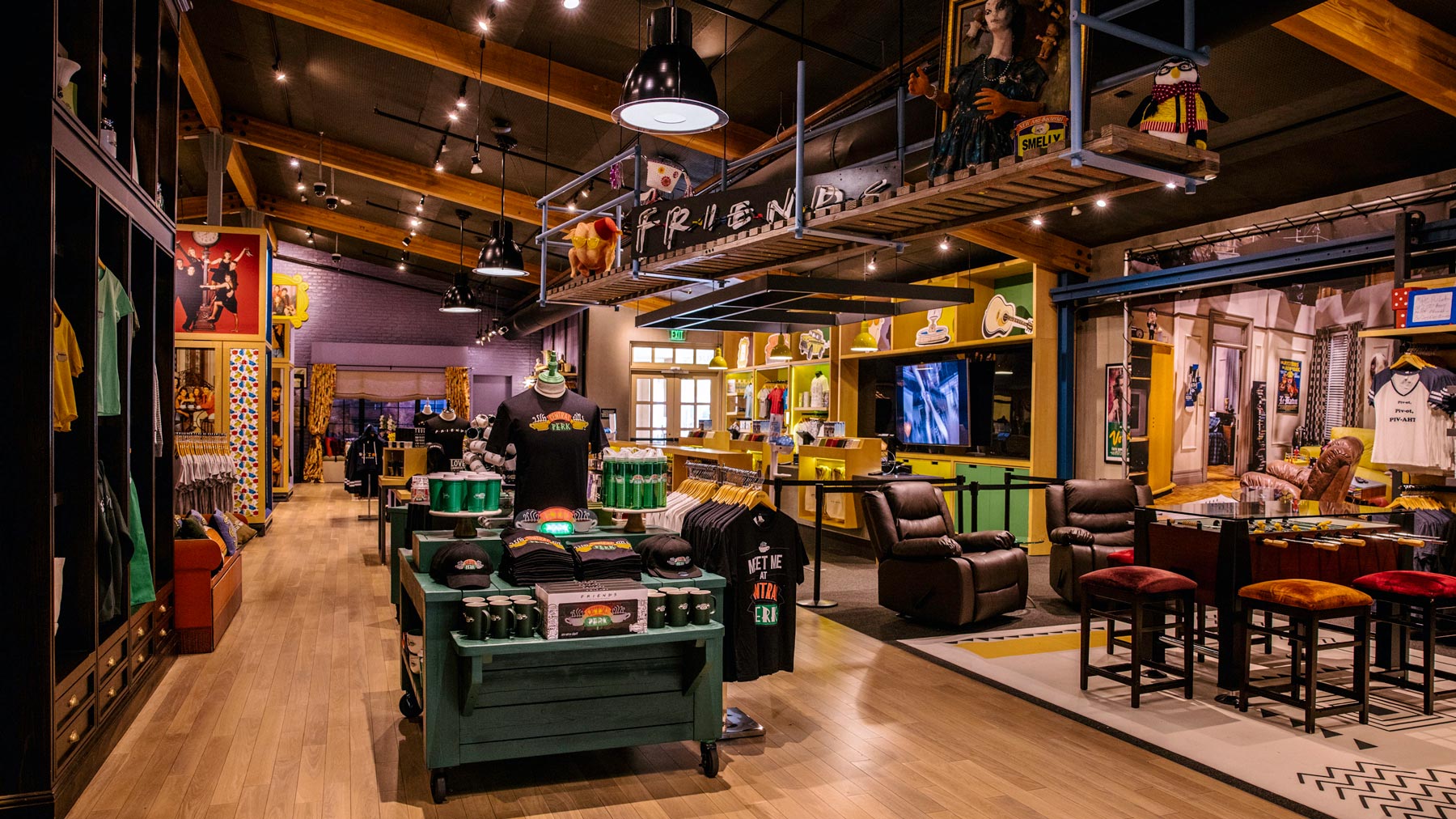 Expanded Central Perk Cafe & Friends Boutique