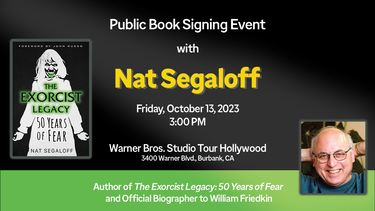 Book signing for “The Exorcist Legacy: 50 Years of Fear”