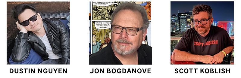 nguyen, bogdanove, koblish - DC comic book artists